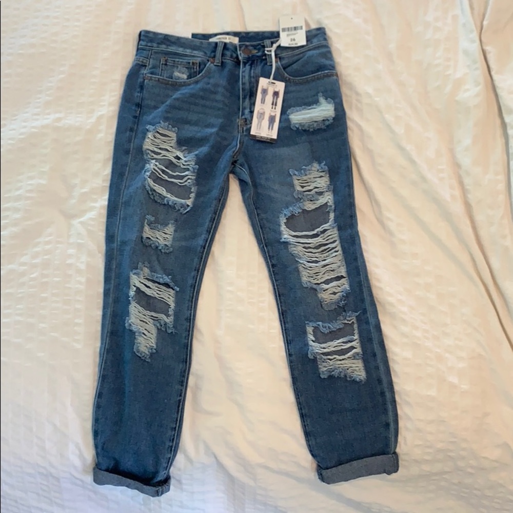 forever 21 boyfriend jeans